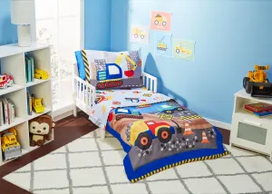 Under Construction 4-Piece Toddler Bedding Set