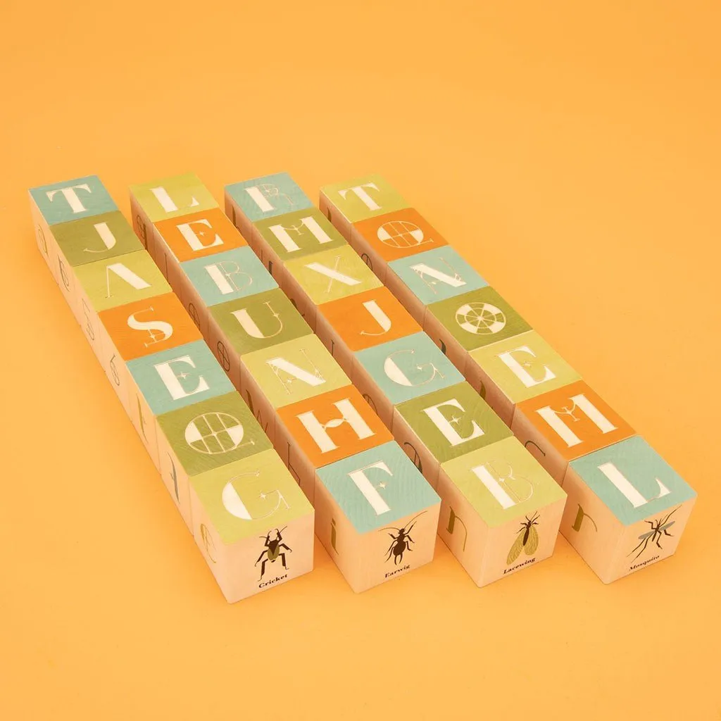 Wooden Bug Play Blocks