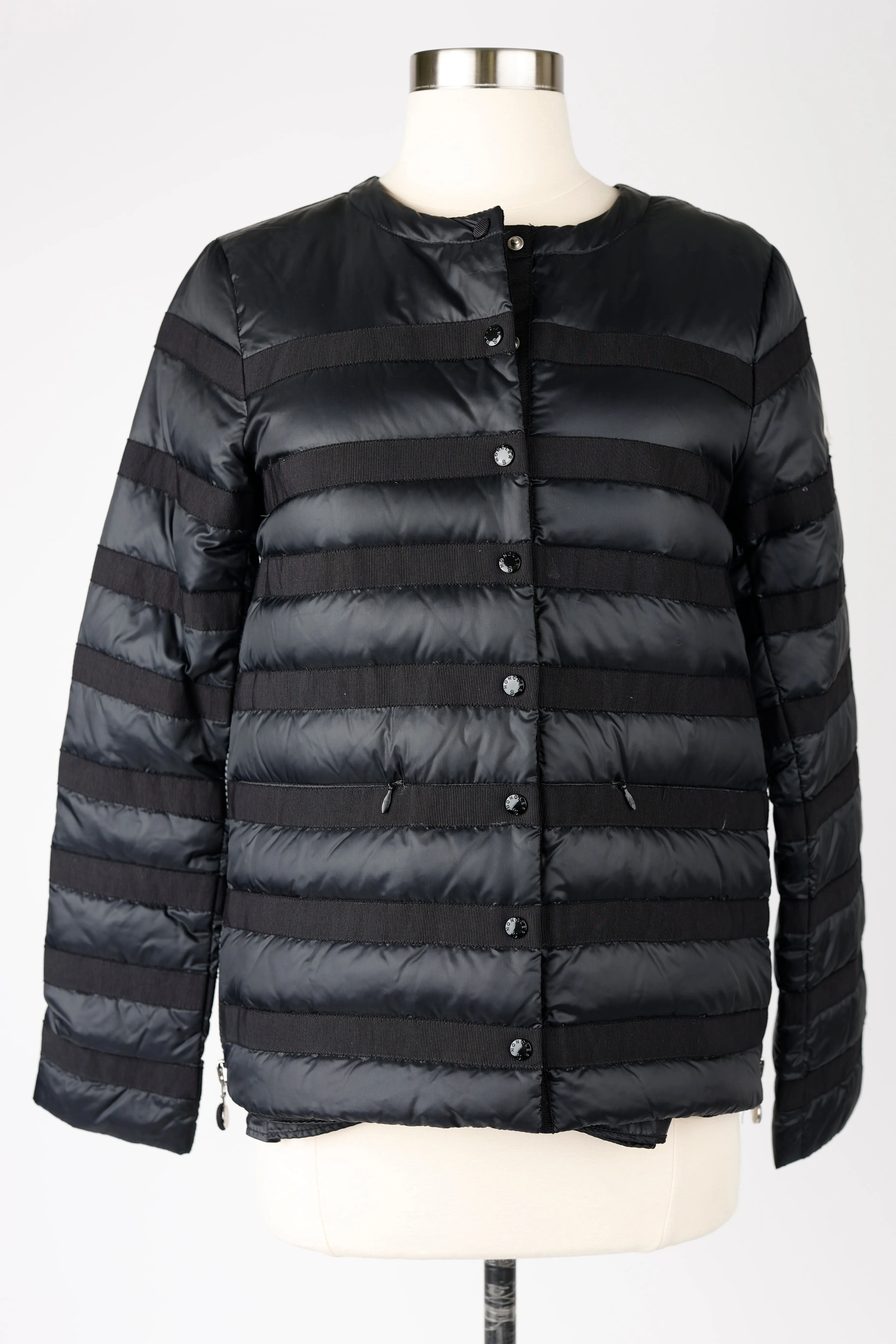 Yumako Striped Lightweight Down Jacket